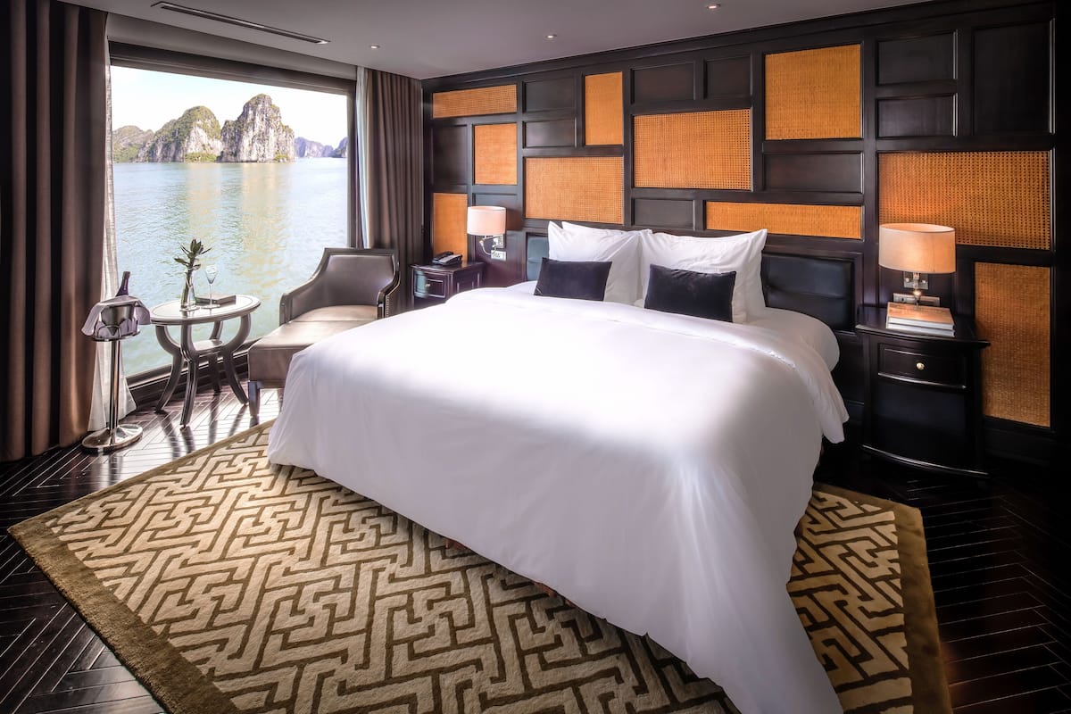 Huisje (Ambassador Captain Suite) | Luxe beddengoed, pillowtop-bedden, een kluis op de kamer