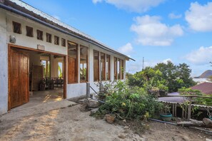 Façade de l’hébergement