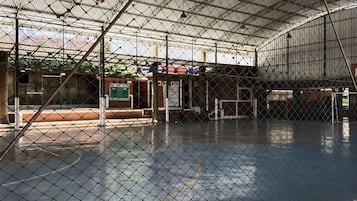 Fachada de la propiedad