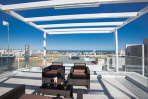 Terrace/patio - Villa Prol25, Beautiful 2bdr Protaras Villa with Pool, Close to Fig Tree Bay (Protaras)