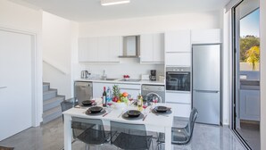 Coffee/tea maker, fridge, microwave, oven - Villa Prol25, Beautiful 2bdr Protaras Villa with Pool, Close to Fig Tree Bay (Protaras)