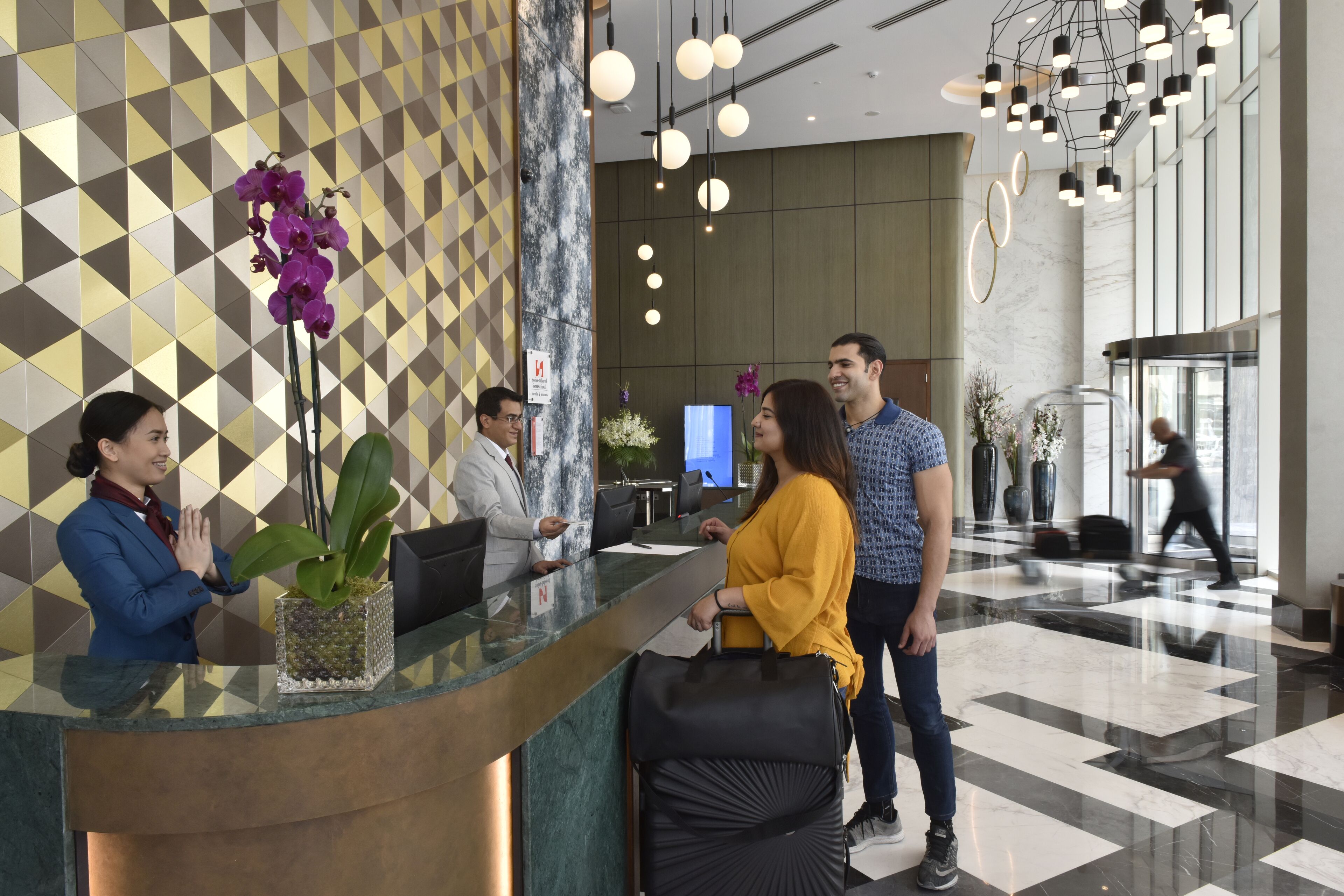 check-in/check-out kiosk