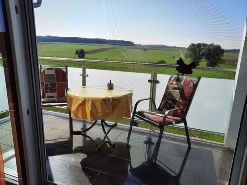 4****Sterne Spatzennest 86 sqm between Augsburg and Ulm quietly located new building