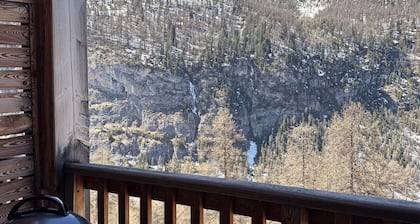 Appartement 4 pers avec piscine, jacuzzi et balcon, proche des pistes - Les Orres
