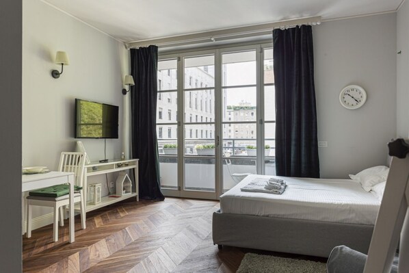 1 chambre, fer et planche à repasser, Wi-Fi gratuit, draps fournis