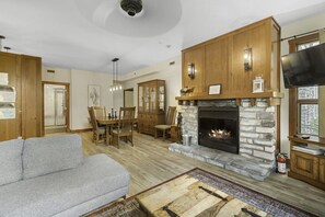 تلفزيون، مدفأة