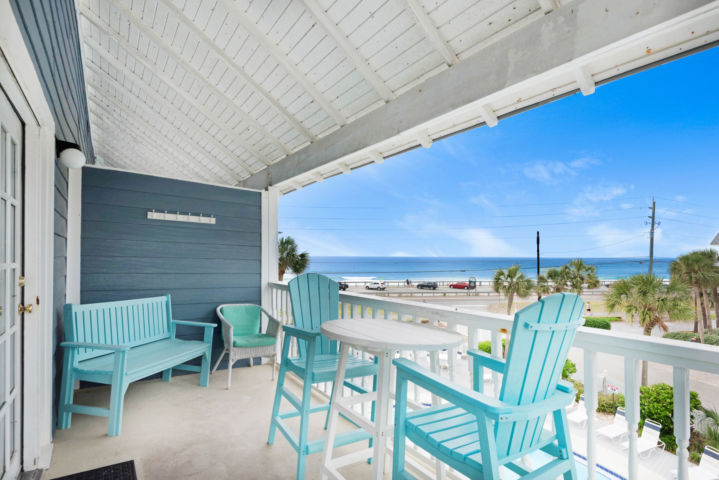 ⭐Steps to Beach-Top Floor Gulf Views-Pool+Hot Tub-Snow❤️birds-Summer Breeze 306