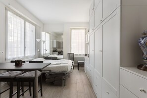 1 Schlafzimmer, Bügeleisen/Bügelbrett, kostenloses WLAN, Bettwäsche