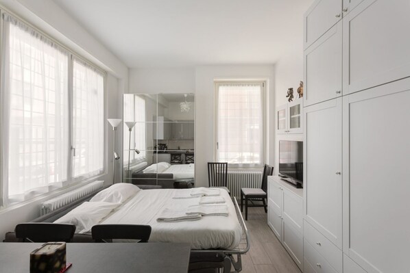 1 Schlafzimmer, Bügeleisen/Bügelbrett, kostenloses WLAN, Bettwäsche