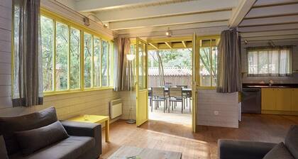 Pretty family home aux Americains, spa option