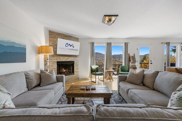 Téléviseur connecté, foyer, livres