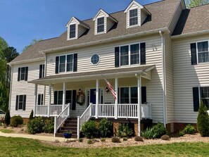 The Inn's welcoming front porch