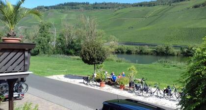 Die Wohnung hat eine einmalig schöne Lage, direkt an der Mosel mit großem Balkon