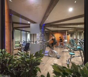 Fitnessbereich