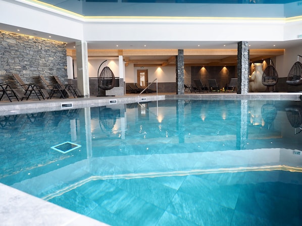 Indoor pool - CGH Résidence Boutique l’Alpaga (Fontcouverte-la-Toussuire)