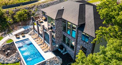 MAIN CHANNEL views, private pool, hot tub, man cave, and game room! Sleeps 30!