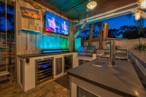 Property grounds - Jax Beach Escape | Heated Pool + Key West Charm (Jacksonville Beach)