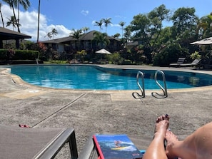 Pool - Paradise found at the Hale Kalani - 3 Bedroom Surf Condo in Princeville. (Princeville)