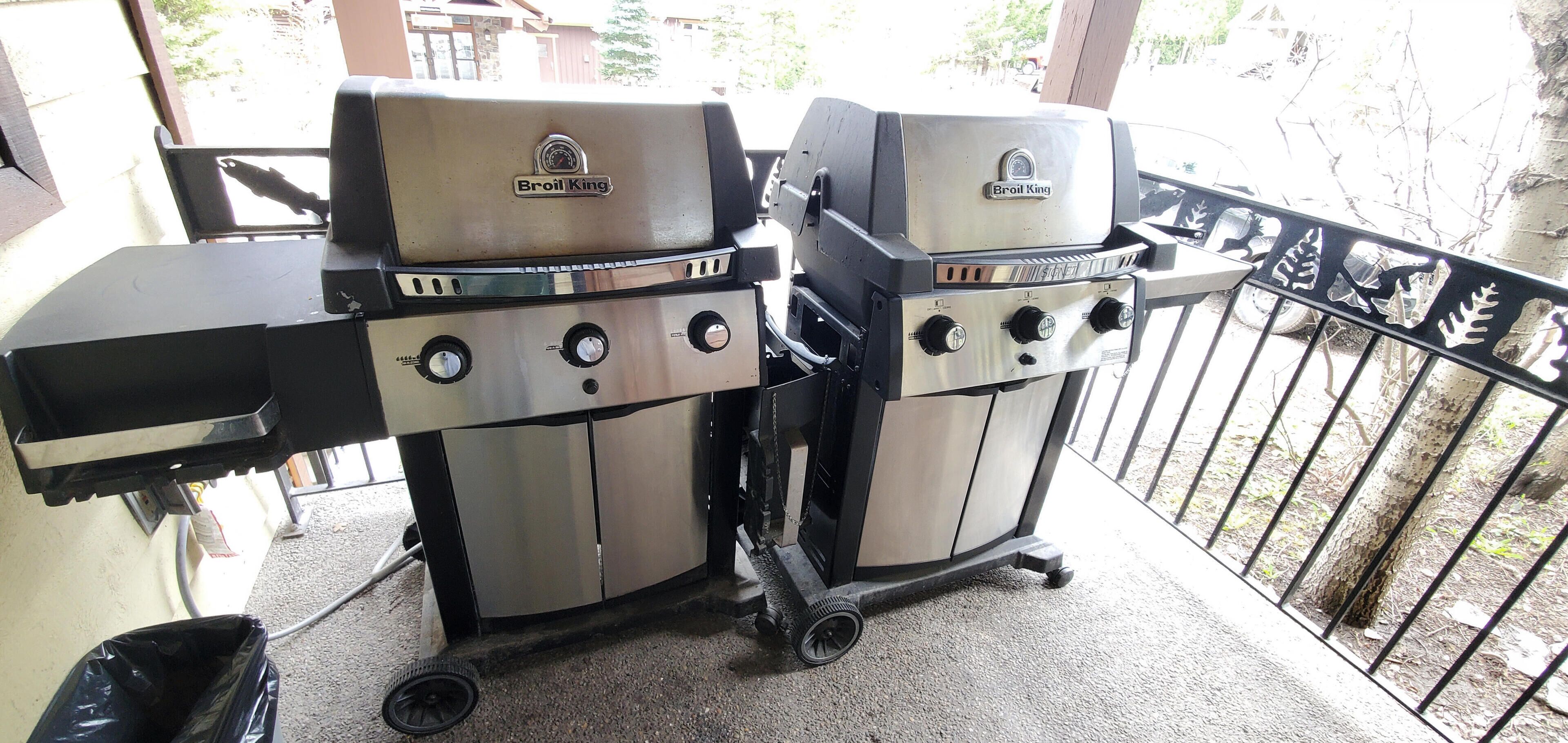 Shared BBQs are available to all guests