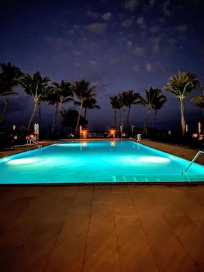 Außenpool, beheizter Pool