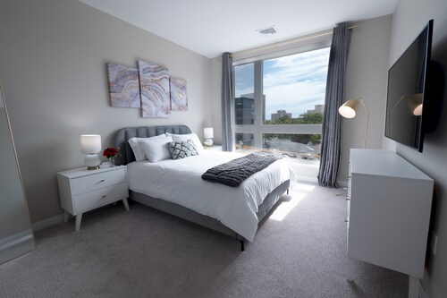 Stunning Apt W/ Parking and Gym | Downtown at Yale