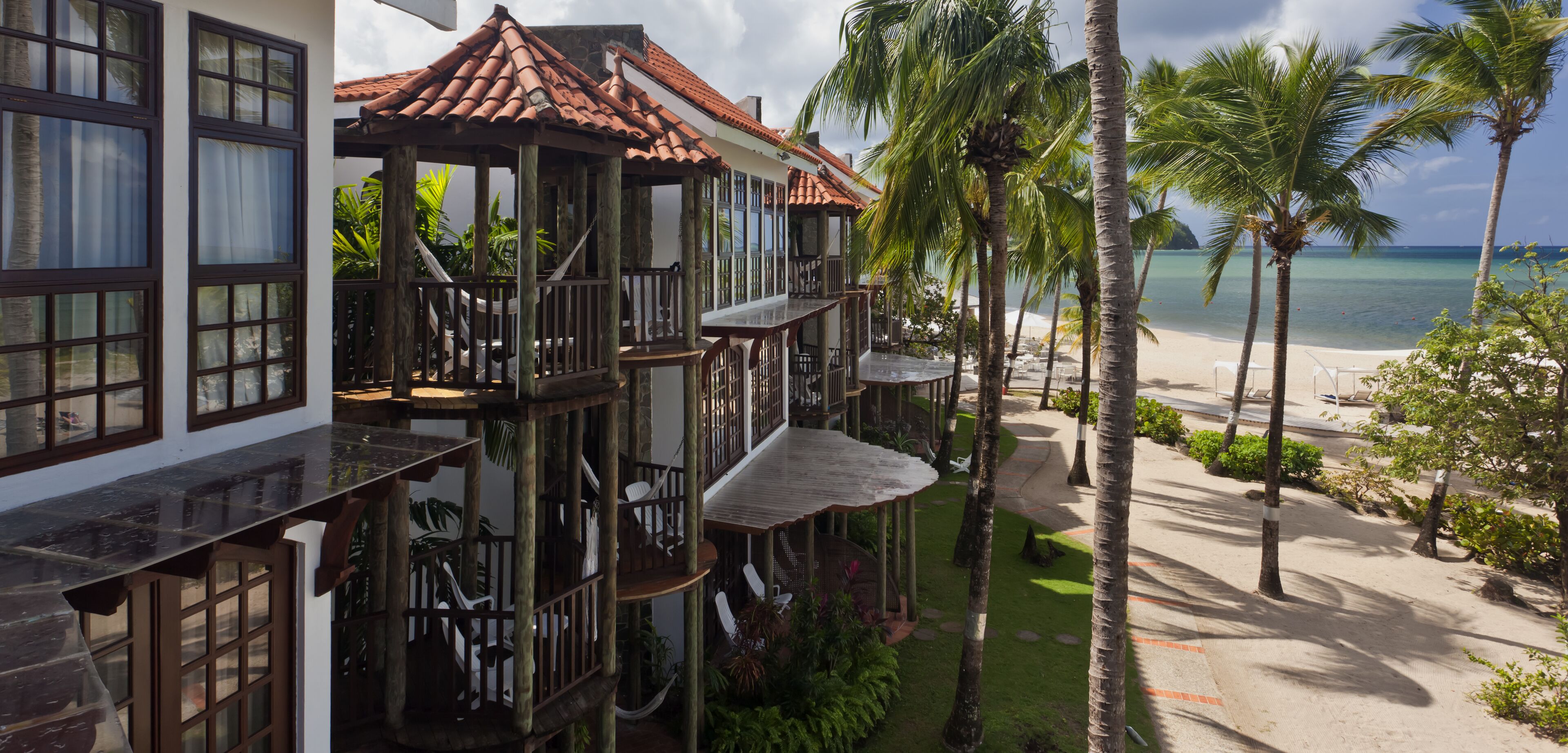 Vue sur la plage/l’océan