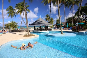 3 outdoor pools