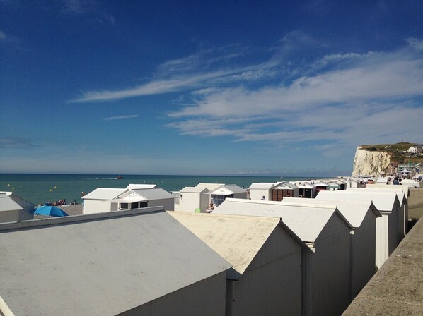 Blick von der Unterkunft