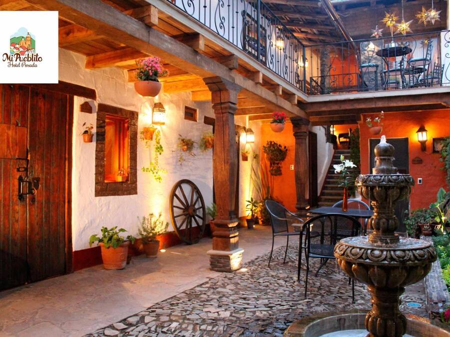 Área externa para banquete