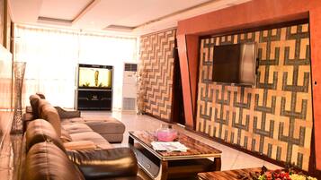 Sala de estar en el lobby