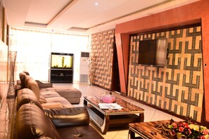 Sala de estar en el lobby