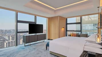 Ropa de cama hipoalergénica, cubrecamas y minibar