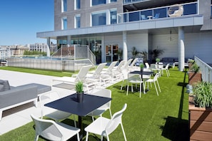 Seasonal outdoor pool