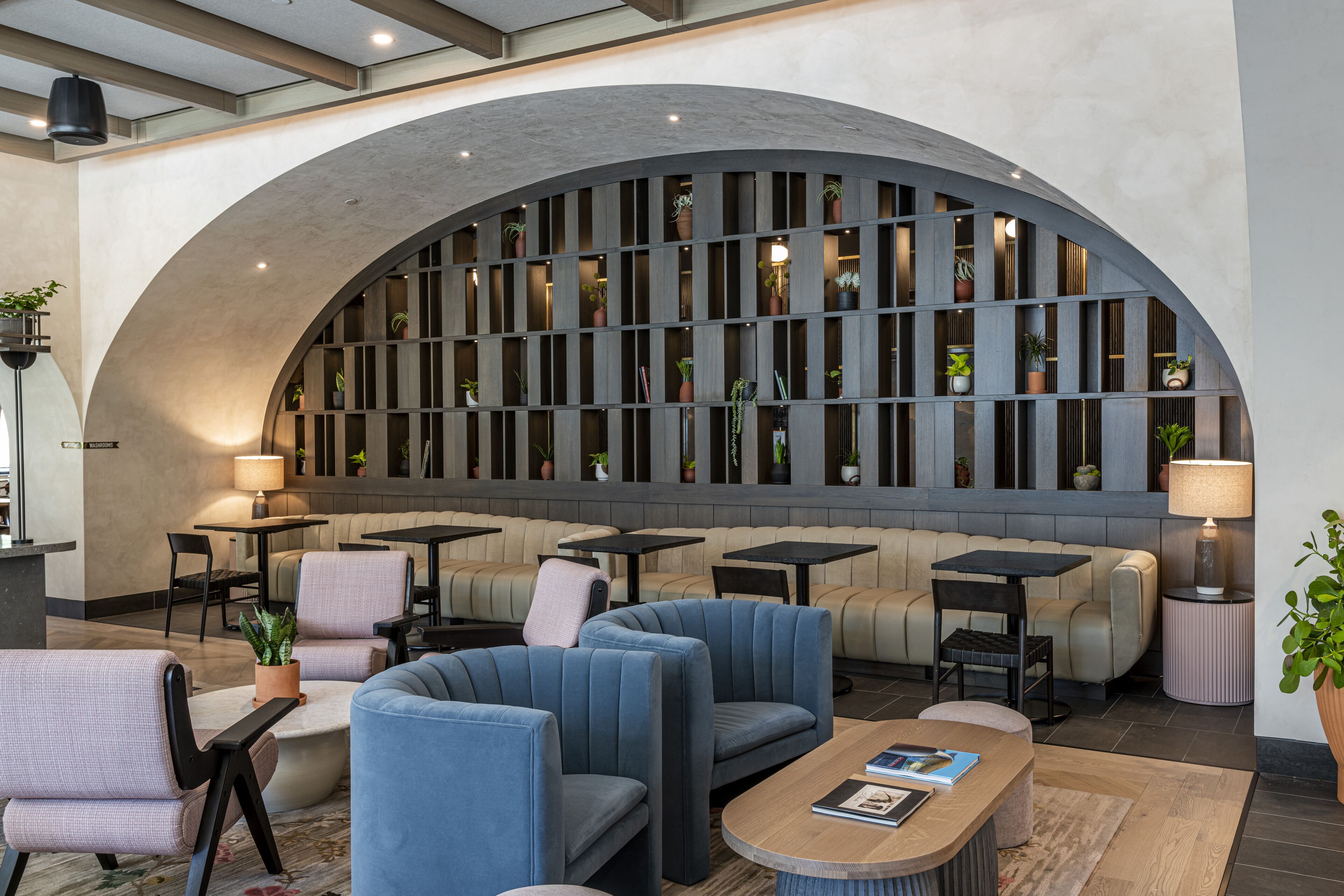 Facciata della struttura