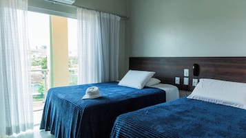 Standard Triple Room | Minibar, desk, free WiFi, bed sheets