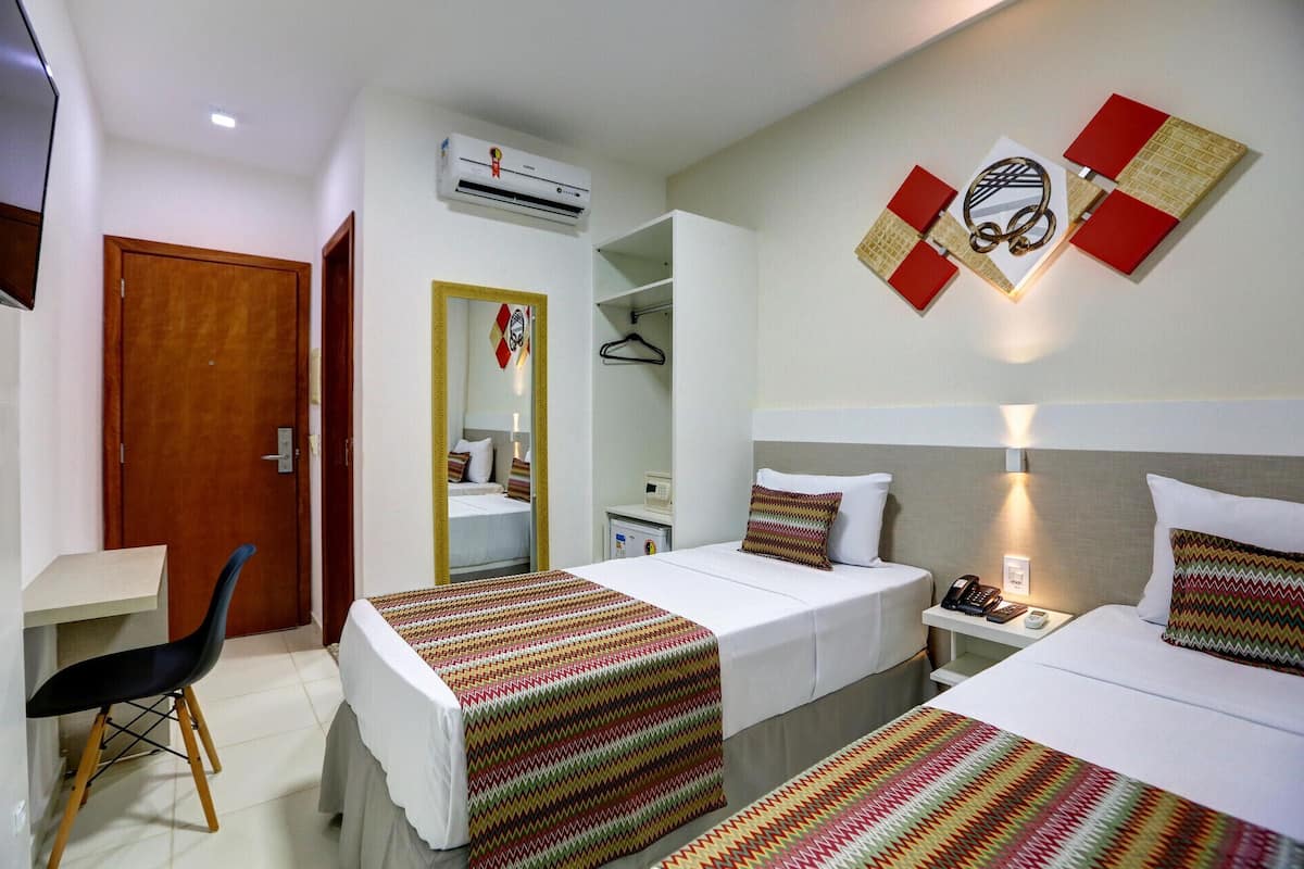 Minibar, in-room safe, desk, free WiFi