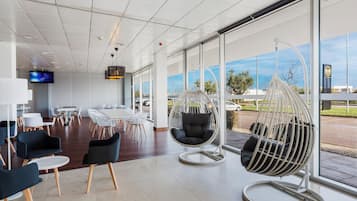 Sala de estar en el lobby