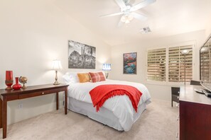 2 bedrooms, desk, iron/ironing board, free WiFi