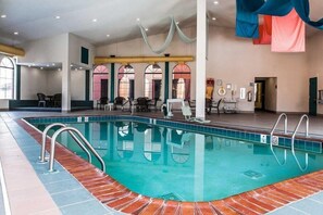 Indoor pool, outdoor pool