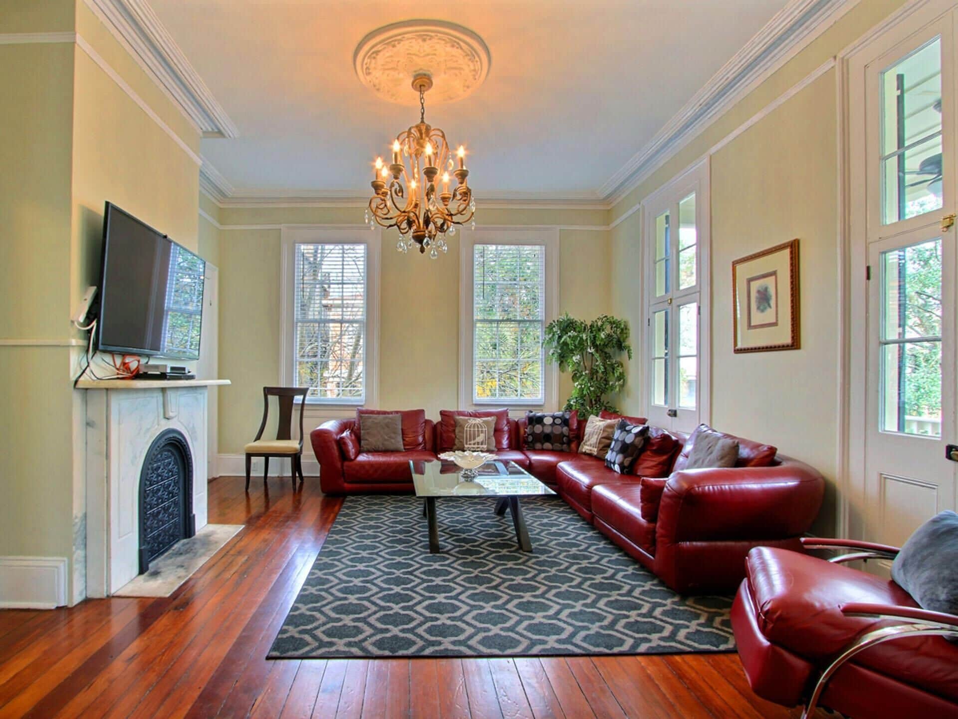 House, Multiple Beds (Forsyth Park West Main House) | Living room