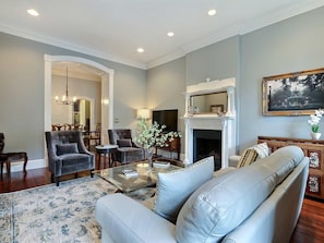 House, Multiple Beds (Habersham House) | Living room
