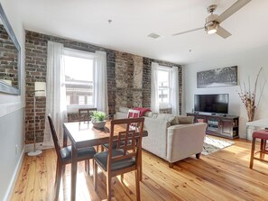 Condo, Multiple Beds (Above Broughton St 3002) | Living room - Above Broughton St 3002 (Savannah)
