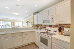 Condo, Multiple Beds (Beachside Colony 615) | Private kitchen - Beachside Colony 615 (Tybee Island)