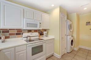 Condo, Multiple Beds (Beachside Colony 615) | Private kitchen - Beachside Colony 615 (Tybee Island)