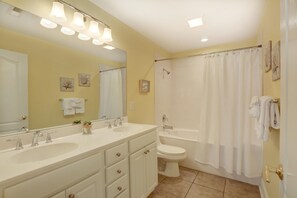 Condo, Multiple Beds (Beachside Colony 615) | Bathroom - Beachside Colony 615 (Tybee Island)