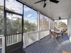 House, Multiple Beds (Cedar House on Tybee) | Balcony - Cedar House on Tybee (Tybee Island)
