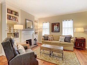 Apartamento, 2 camas de matrimonio (Lavender on Perry) | Sala de estar