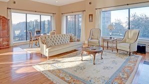Condo, Multiple Beds (300 Drayton Penthouse) | Living room - Sky Suite at 300 Drayton (Savannah)