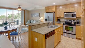 Condo, Multiple Beds (One Particular Harbor) | Private kitchen - One Particular Harbor (Tybee Island)