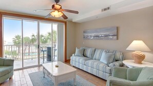 Condo, Multiple Beds (One Particular Harbor) | Living room - One Particular Harbor (Tybee Island)